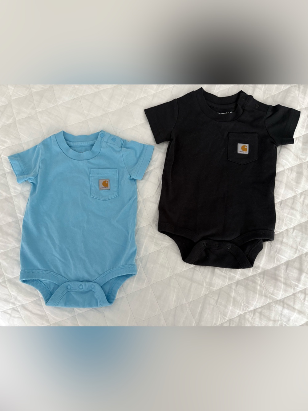 Carhartt baby onesies